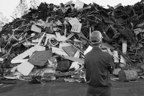 Recycling construction materials in Raynes Park