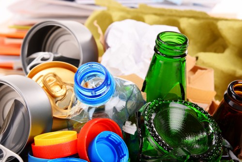 Compliance inspection for hazardous waste disposal in Raynes Park
